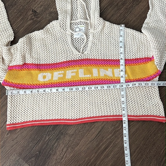 ❌Offline by Aerie Crochet Sweater & Shorts Set Size Medium - Picture 13 of 16